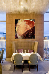 Η εικόνα σε καμβά DANAE - Gustav Klimt REP026