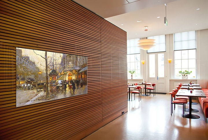 Η εικόνα σε καμβά THEATRE DU VAUDEVILLE - Edouard Leon Cortes - εικόνα 2