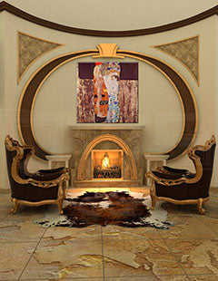 Η εικόνα στον καμβά ΤΡΕΙΣ ΠΕΡΙΟΔΟΙ ΤΗΣ ΖΩΗΣ ΜΙΑΣ ΓΥΝΑΙΚΑΣ - Gustav Klimt REP039