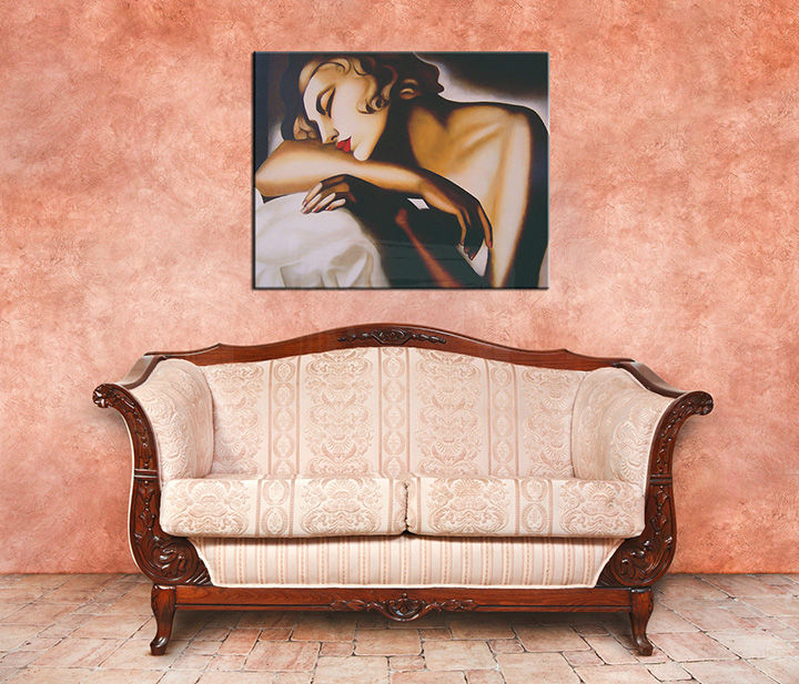Πίνακας σε καμβά SLEEPING – Tamara de Lempicka | διάφορα μεγέθη