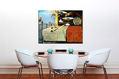 Η εικόνα στον καμβά NATURA MORTE VIVENTE - Salvador Dalí REP121