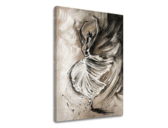 Εικόνα σε καμβά DANCER Discount 60% 105X80 cm