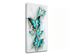 Ζωγραφική σε καμβά MOTYLES 70x40 cm