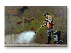 Εικόνα σε καμβά STREET ART - BANKSY 80x120 cm