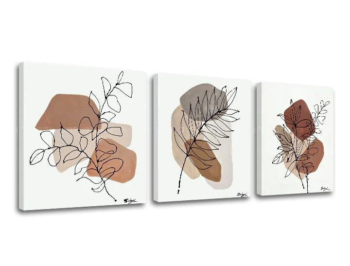 Η εικόνα σε καμβά ΦΥΛΛΑ ΕΚΠΤΩΣΗ 40 % 120X40 cm