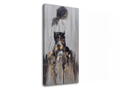 Πίνακας ζωγραφικής ΓΥΝΑΙΚΑ Έκπτωση 40 % 60X120 cm