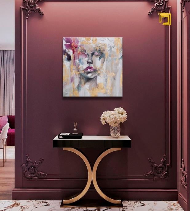 Πίνακας ζωγραφικής ΓΥΝΑΙΚΑ Έκπτωση 60 % 50X50 cm