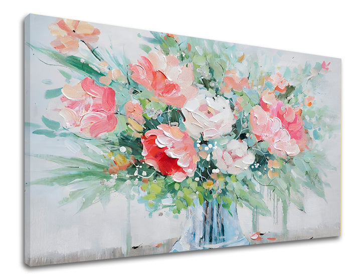 Η εικόνα σε καμβά ΛΟΥΛΟΥΔΙΑ ΣΤΟ ΒΑΣΙΛΕΙΟ 110X80 cm