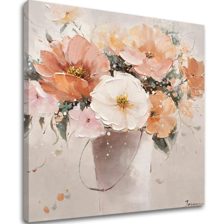 Η εικόνα σε καμβά ΛΟΥΛΟΥΔΙΑ ΣΤΟ ΒΑΣΙΛΕΙΟ 50X50 cm