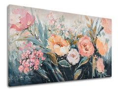 Ζωγραφική σε καμβά FLORAL GARDEN - εικόνα 2