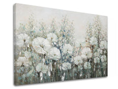 Η εικόνα στον καμβά FLOWERS Discount 60 % 90X60 cm