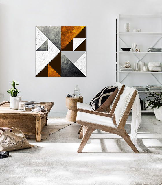 Τοιχογραφία DIALOGUE WITH MODERN CREATION / DAN JOHANNSON 60x60 cm