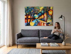 Αναπαραγωγή του συγγραφέα σε καμβά ΠΟΛΗ - εικόνα 3