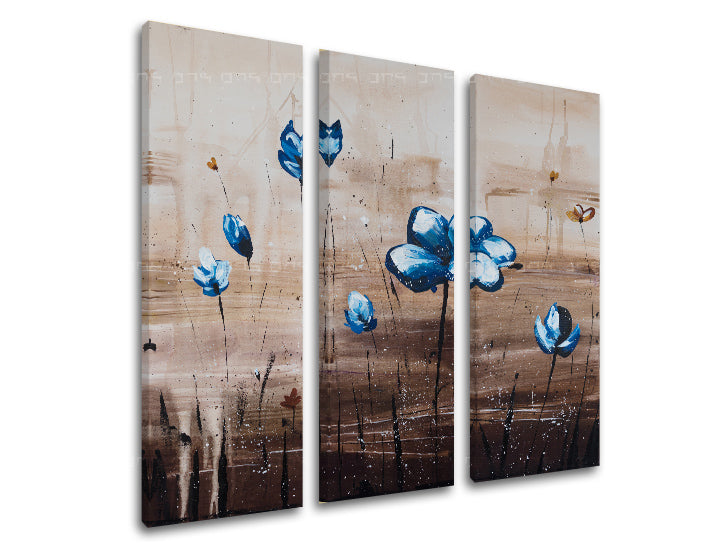 Αναπαραγωγή του συγγραφέα σε καμβά FLOWERS XOBFB546E3 Discount 60 % 45X45 cm