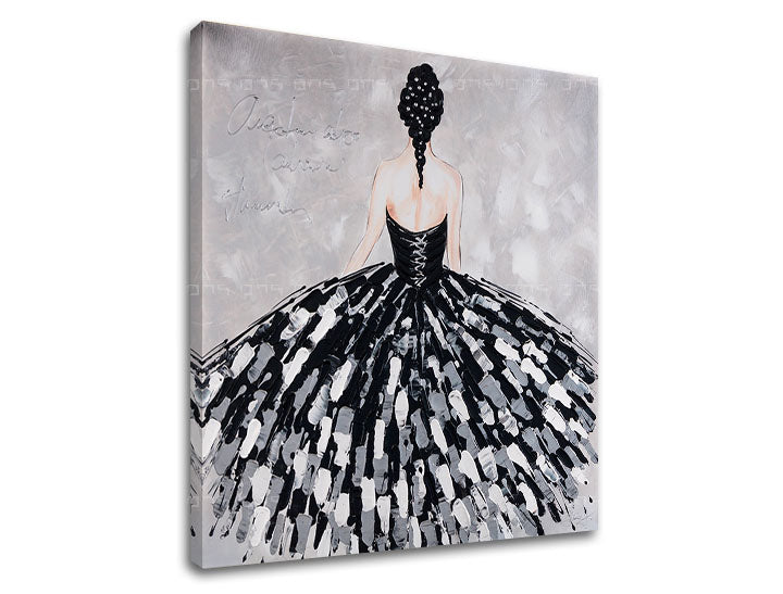 Πίνακας ζωγραφικής ΓΥΝΑΙΚΑ Έκπτωση 60 % 40X40 cm