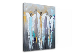 Εικόνα σε καμβά ANGELS Discount 60% 90X110 cm