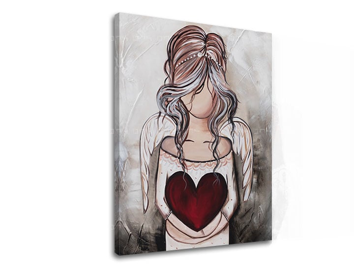 Η εικόνα σε καμβά ANJEL 70x80 cm
