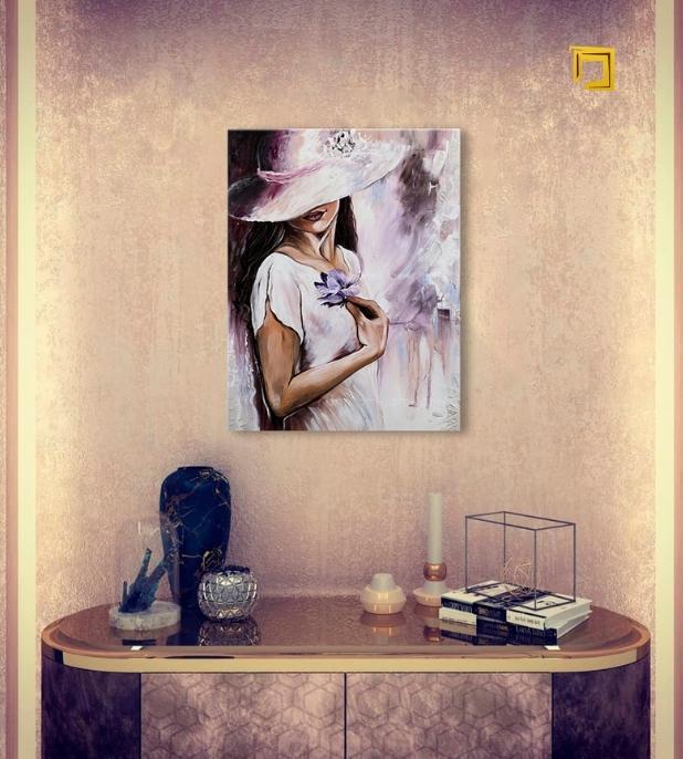 Πίνακας ζωγραφικής ΓΥΝΑΙΚΑ Έκπτωση 60 % 85X110 cm