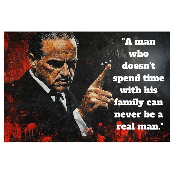 Εικόνα THE GODFATHER σε καμβά | Εξατομικευμένο απόσπασμα PAPILORA - εικόνα 2