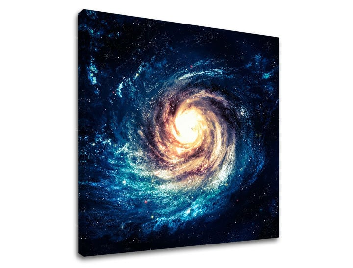 Wall painting UNIVERSE Discount 60 % 50X50 cm
