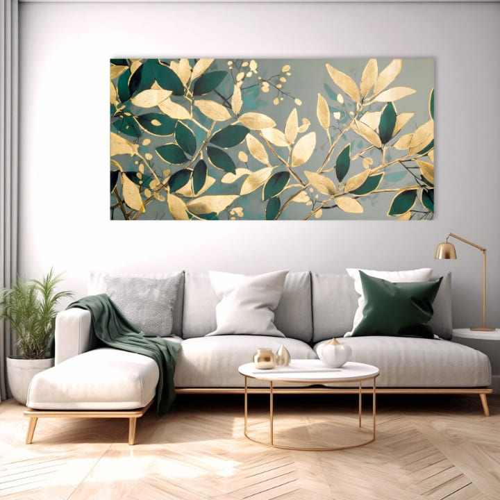 Χρυσή πινελιά στον καμβά Η φύση σε αποχρώσεις της πολυτέλειας