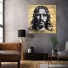 Το χρυσό άγγιγμα στον καμβά Ουράνιο βλέμμα | διαφορετικές διαστάσεις