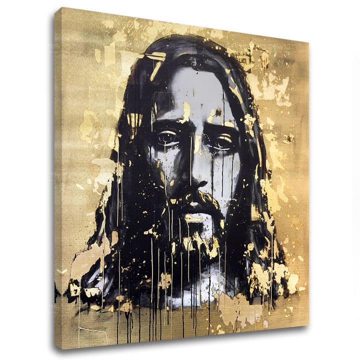 Το χρυσό άγγιγμα στον καμβά Ουράνιο βλέμμα | διαφορετικές διαστάσεις