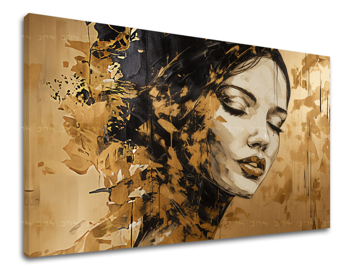 Golden touch σε καμβά QUEEN OF THE DESERT 60x90 cm
