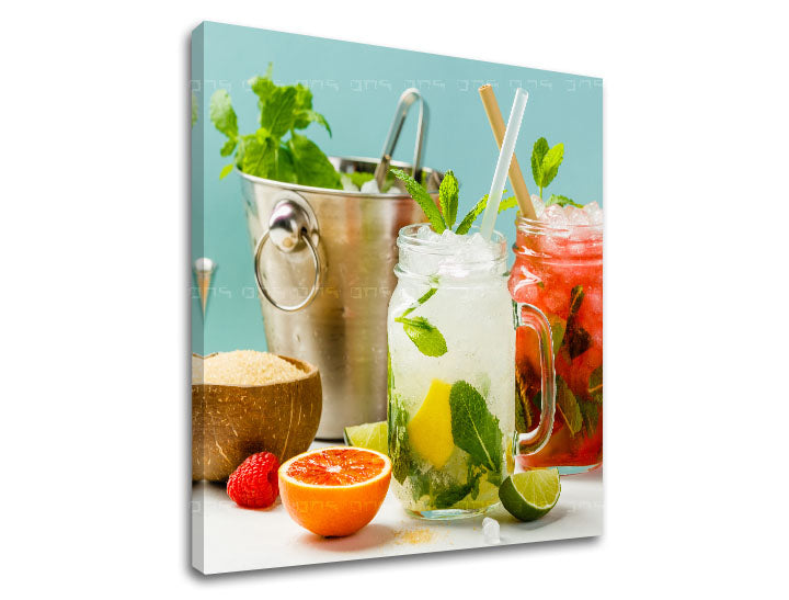 Τοιχογραφία SUMMER DRINK_069-12 70x70 cm