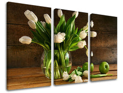 Wall painting FLOWERS Discount 60 % 120X80 cm