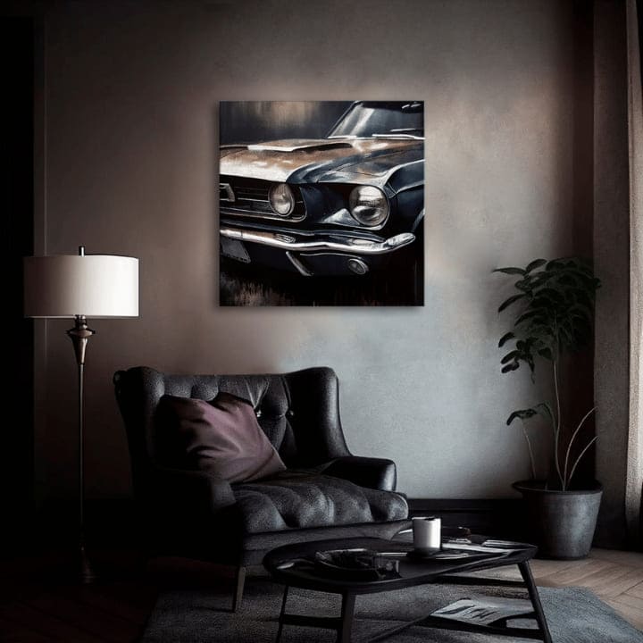 Σχεδιασμός διακόσμηση σε καμβά Galloping American Dream | διαφορετικές διαστάσεις