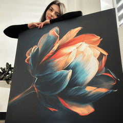 Σχεδιασμός διακόσμηση σε καμβά Αφύπνιση ομορφιάς | διαφορετικές διαστάσεις