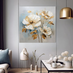 Floral world on canvas Συμφωνία της κομψότητας