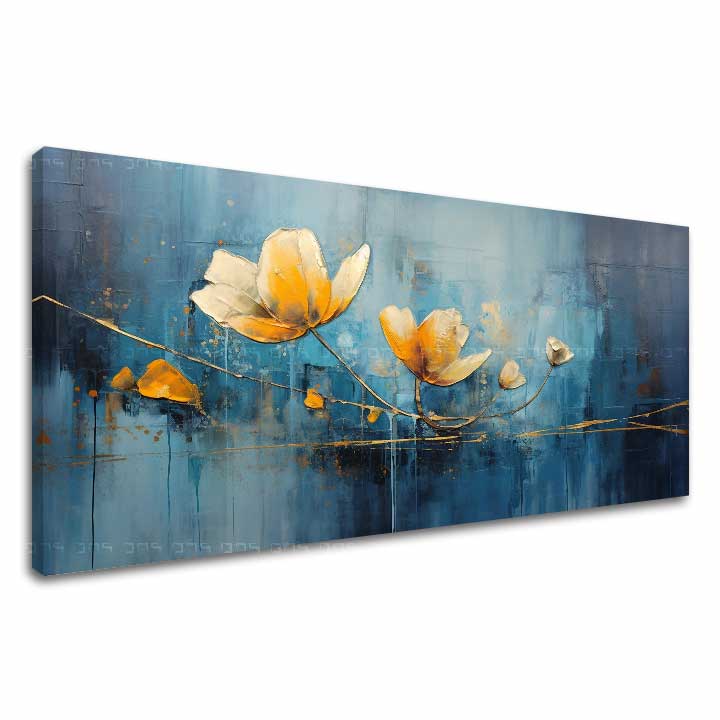 Διαχρονική κομψότητα σε καμβά Χρυσή πινελιά χαράς | διαφορετικές διαστάσεις