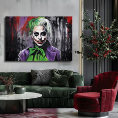 Εκτύπωση σε καμβά - Joker Poker Face | διάφορα μεγέθη