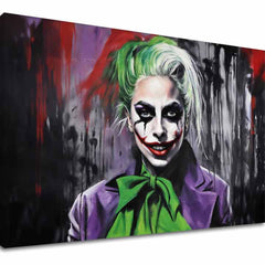 Εκτύπωση σε καμβά - Joker Poker Face | διάφορα μεγέθη