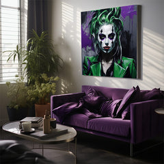 Η εικόνα στον καμβά - Η ντίβα της ποπ Lady Gaga | διαφορετικές διαστάσεις