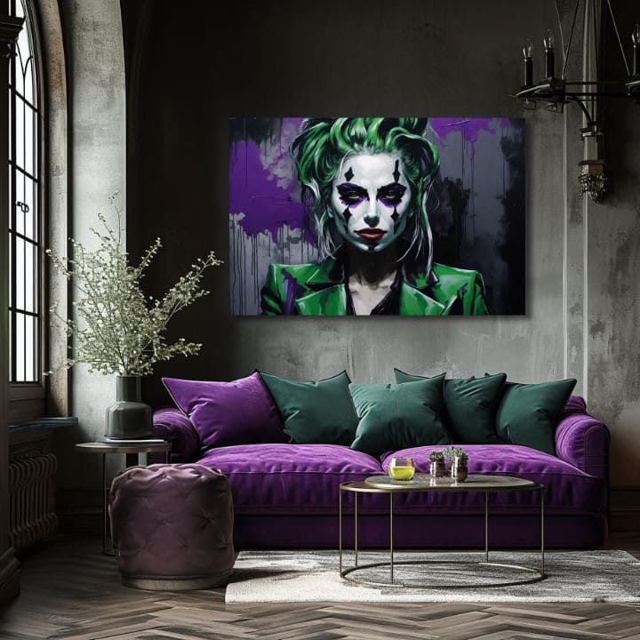 Η εικόνα στον καμβά - Dark Queen Lady Gaga | διαφορετικές διαστάσεις