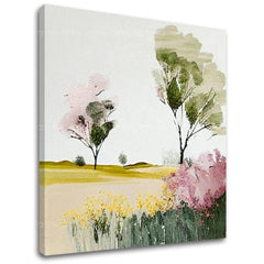 Τοπίο σε καμβά Ακούγοντας τη σιωπή του τοπίου | διαφορετικές διαστάσεις