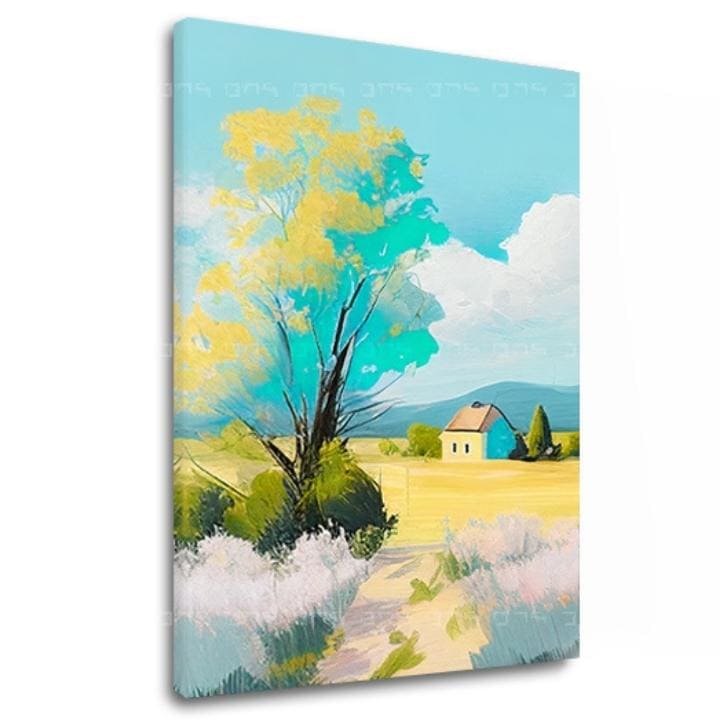 Τοπίο σε καμβά Τοπίο σε απόλυτη σιωπή | διαφορετικές διαστάσεις