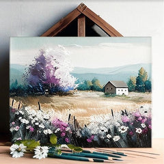 Τοπίο σε καμβά Ένας τόπος γεμάτος μυστικά | διαφορετικές διαστάσεις