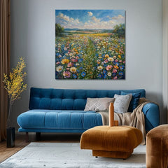 Τοπίο ζωγραφική σε καμβά Summer Meadow