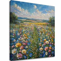Τοπίο ζωγραφική σε καμβά Summer Meadow