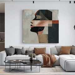 Κομψή εικόνα μιας γυναίκας Ύπνος