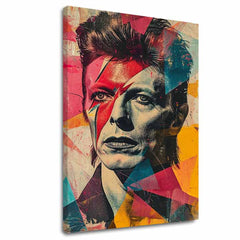 David Bowie ζωγραφική σε καμβά - Επαναστάτης με την ψυχή ενός καλλιτέχνη - εικόνα 2