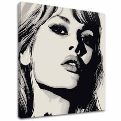 Πίνακας της Brigitte Bardot - κομψότητα της δεκαετίας του '60