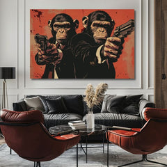 Monkey Gang - Εικόνα για ένα τολμηρό εσωτερικό