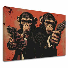 Monkey Gang - Εικόνα για ένα τολμηρό εσωτερικό