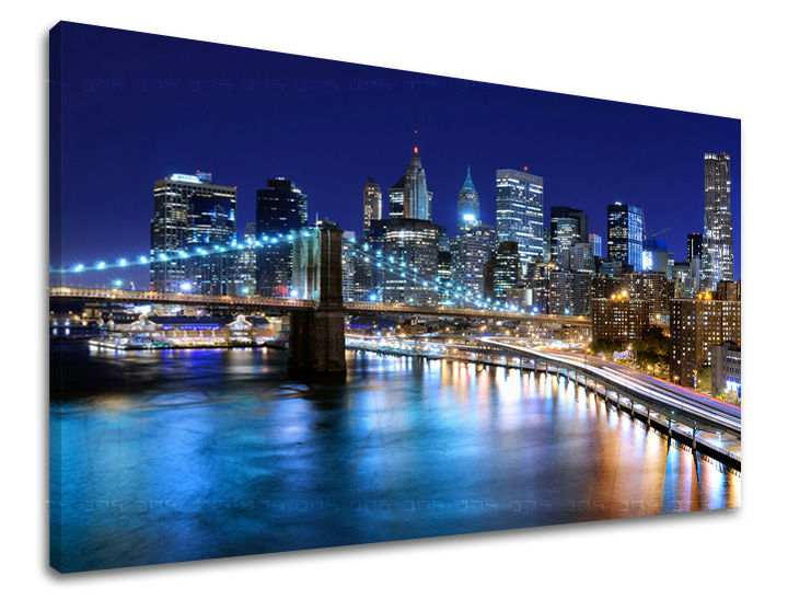 Ζωγραφική τοίχου CITY Έκπτωση 60 % 40X60 cm