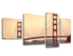 Τοιχογραφία 4 τμημάτων ΠΟΛΗ / SAN FRANCISCO